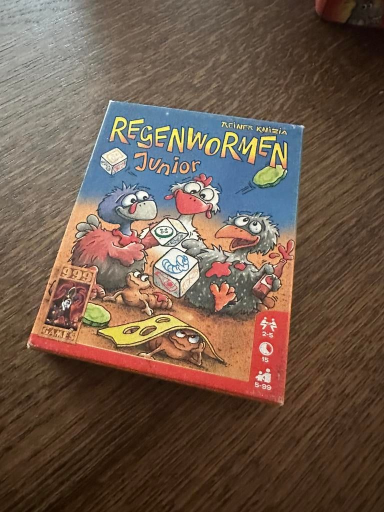 regenwormen junior, Ophalen of Verzenden, Gebruikt