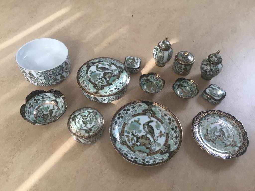 Japans servies IMARI     Fine  CHINA, Ophalen, Zo goed als nieuw, Porselein