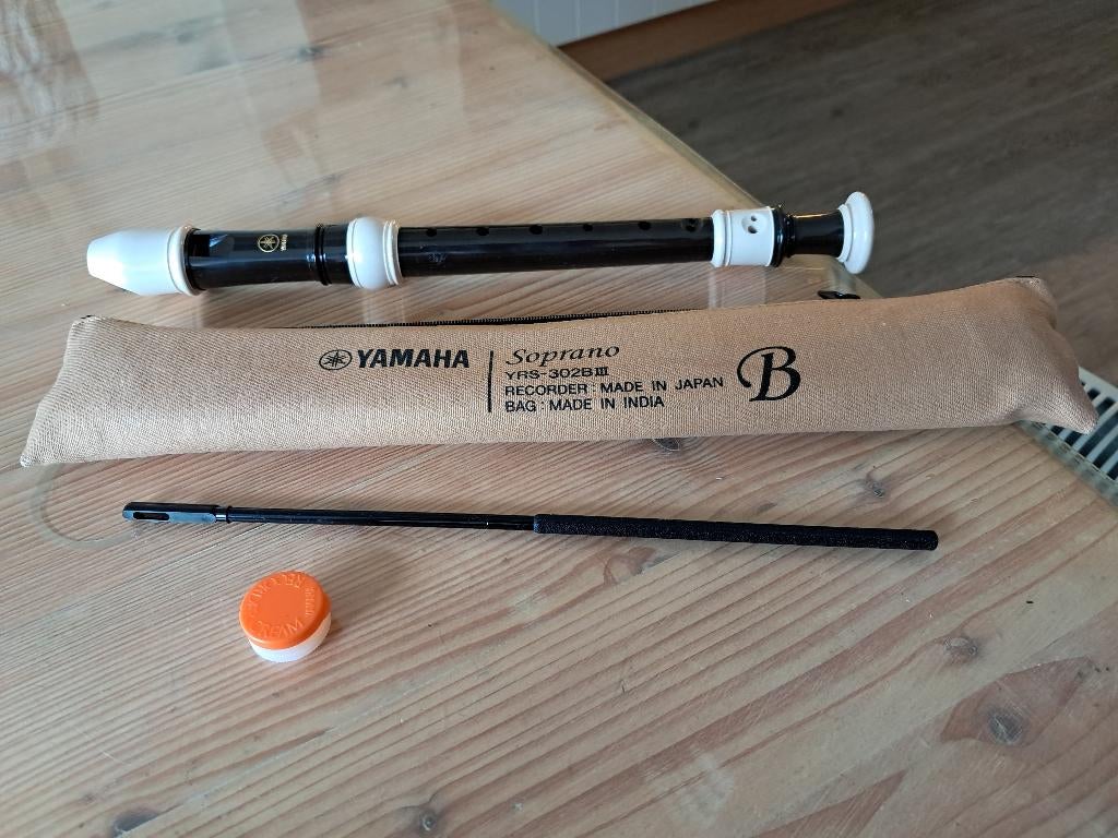 Yamaha sopraan blokfluit, Muziek en Instrumenten, Blaasinstrumenten | Blokfluiten, Ophalen of Verzenden, Nieuw, Sopraan of Sopranino