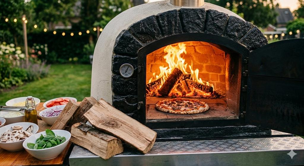 Pizzaoven op te huur Arnhem, Ophalen, Zo goed als nieuw