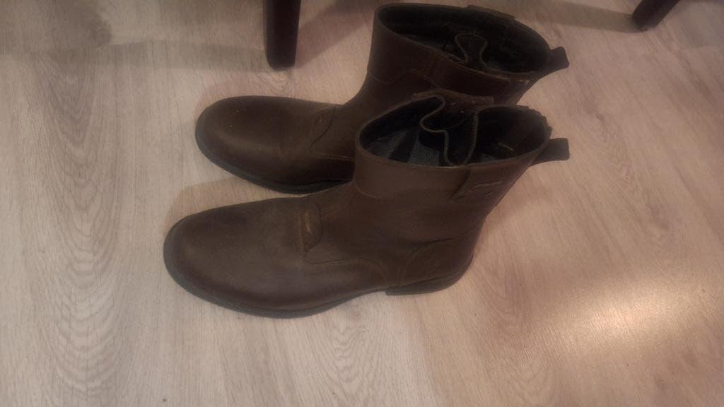 Falco motorlaarzen bruin 42, Motoren, Kleding | Motorkleding, Ophalen of Verzenden, Tweedehands, Laarzen