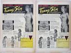 36 VS advertenties reclames corset BH 50-60s mooier figuur, Verzamelen, Ophalen of Verzenden, Gebruikt, Overige typen