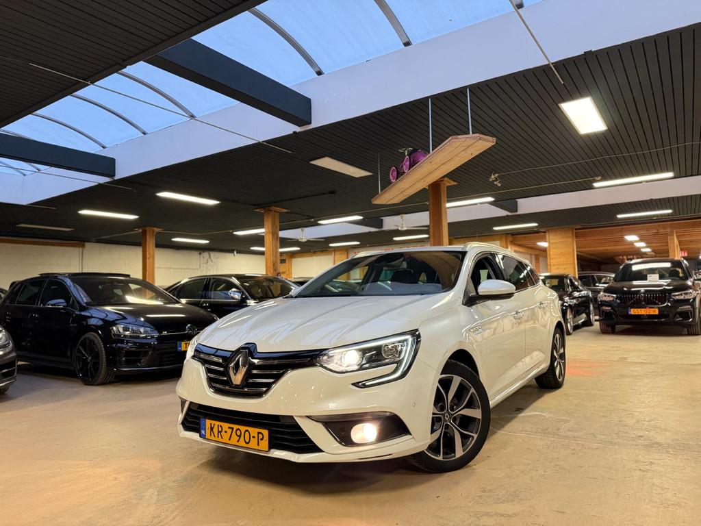 Renault Mégane Estate 1.2 TCe Bose Facelift Digitaal Airco, Voorwielaandrijving, Gebruikt, 4 cilinders, Leder en Stof