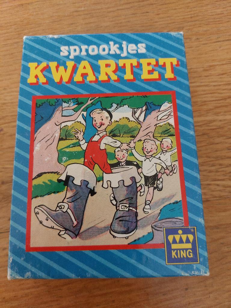King sprookjeskwartet, Verzamelen, Speelkaarten, Jokers en Kwartetten, Ophalen of Verzenden, Kwartet(ten)