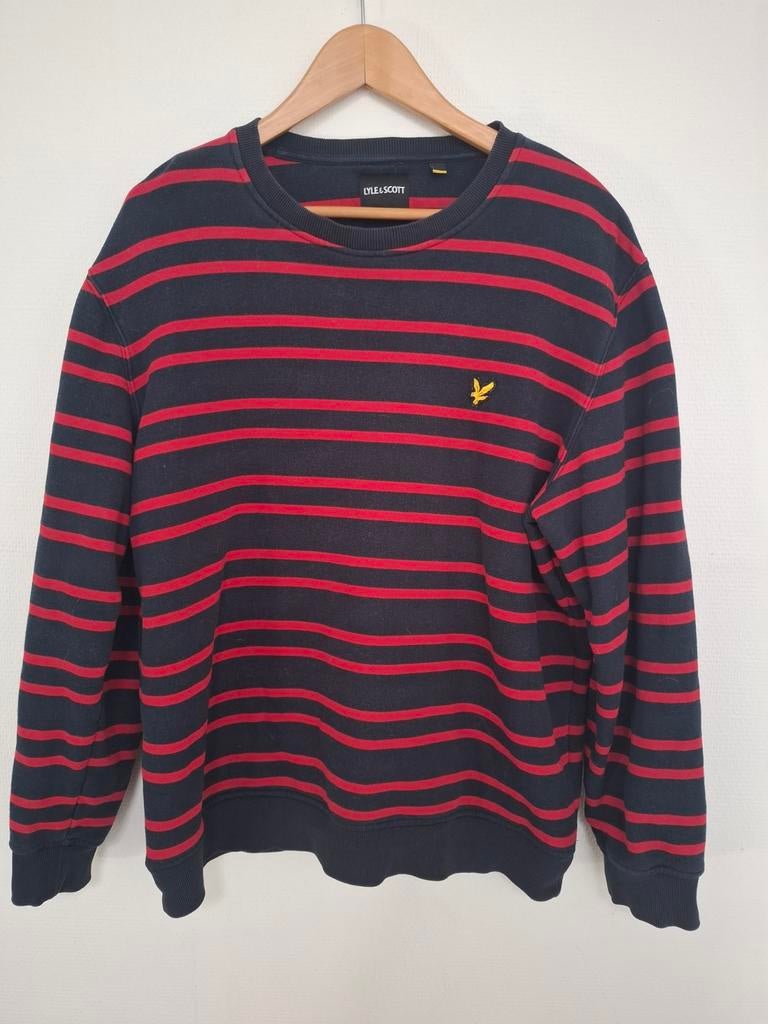 Trui van Lyle & Scott, Blauw, Maat 56/58 (XL), Ophalen of Verzenden, Lyle & Scott
