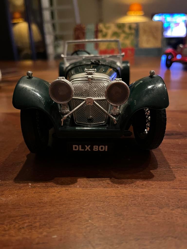 Bburago. Jaguar SS100 1937, Ophalen of Verzenden, Zo goed als nieuw, Auto, Bburago