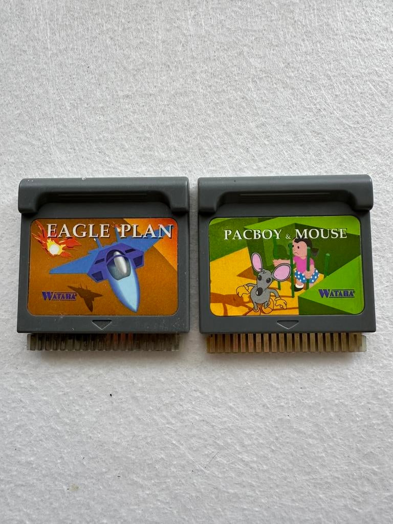 Watara Supervision games Eagle Plan Pacboy Mouse, Spelcomputers en Games, 1 speler, Ophalen of Verzenden, Zo goed als nieuw, Vanaf 3 jaar