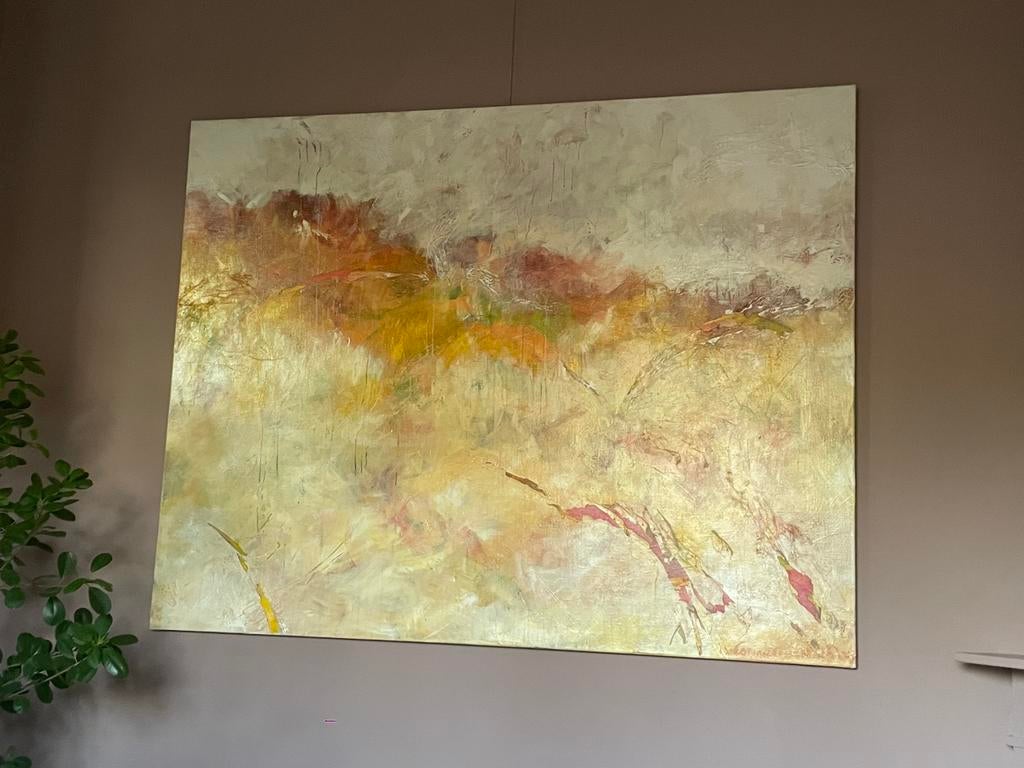 Stijlvol groot schilderij, Antiek en Kunst, Kunst | Schilderijen | Abstract, Ophalen