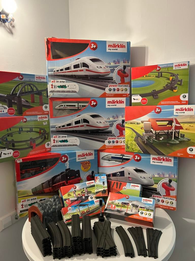 Marklin My World grote verzameling. Super netjes!, Ophalen, Wisselstroom, Treinset, Zo goed als nieuw