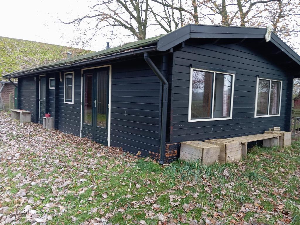 Vakantiewoning/ Tiny house/ Tuinhuis / Blokhut, Tuin en Terras, Tuinhuizen, Ophalen, Gebruikt, 3 ramen of meer, Blokhut