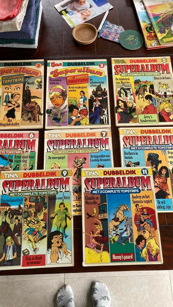 Tina dubbeldik superalbum, Meerdere comics, Ophalen of Verzenden, Zo goed als nieuw, Europa