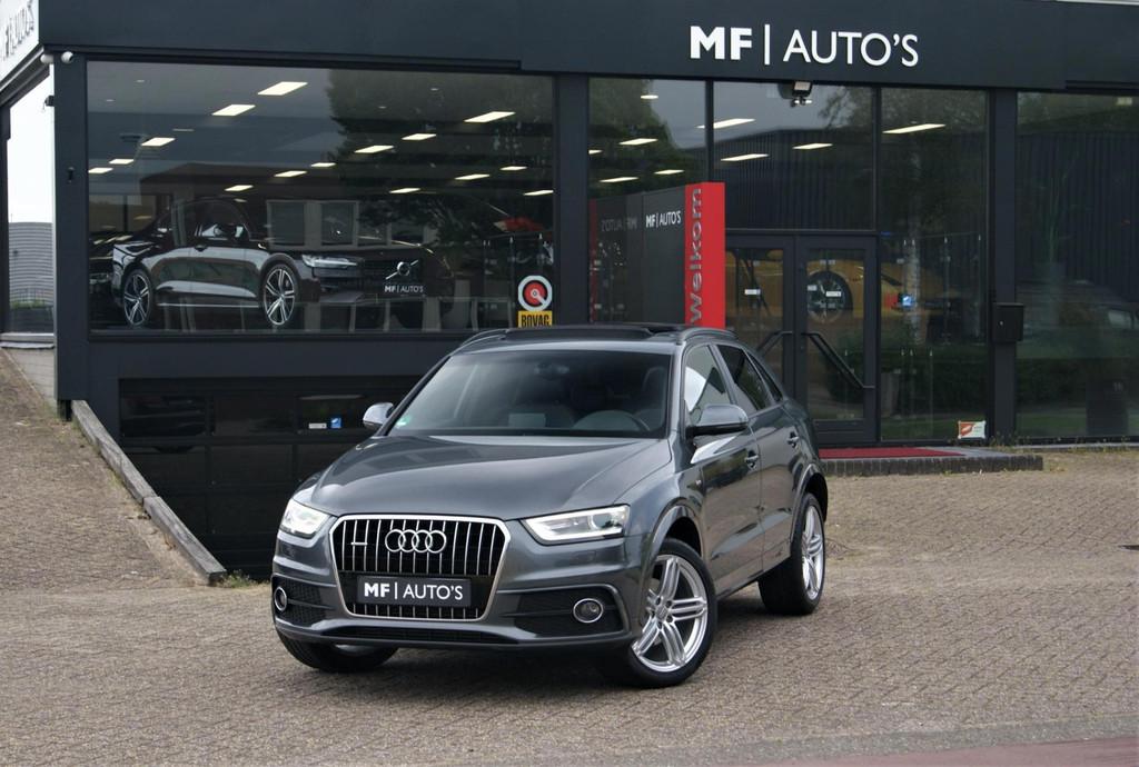 Audi Q3 2.0 TFSI quattro S Edition S-Tronic 210PK|Pano|Bose|, Gebruikt, Zwart, 4 cilinders, 1984 cc