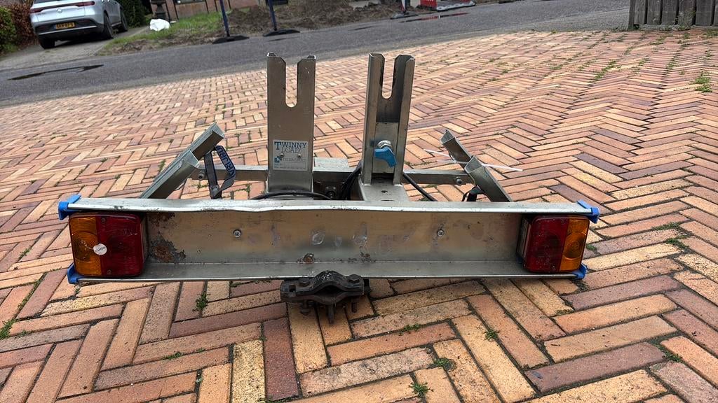 Twinny load fietsendragen, Auto diversen, Fietsendragers, Ophalen, 2 fietsen, Gebruikt, Trekhaakdrager