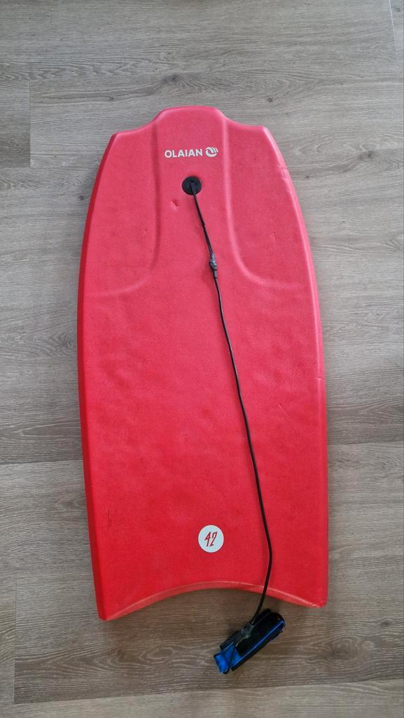 Olaian Bodyboard 42" tot 85kg, Watersport en Boten, Golfsurfen, Gebruikt, Overige typen, Ophalen
