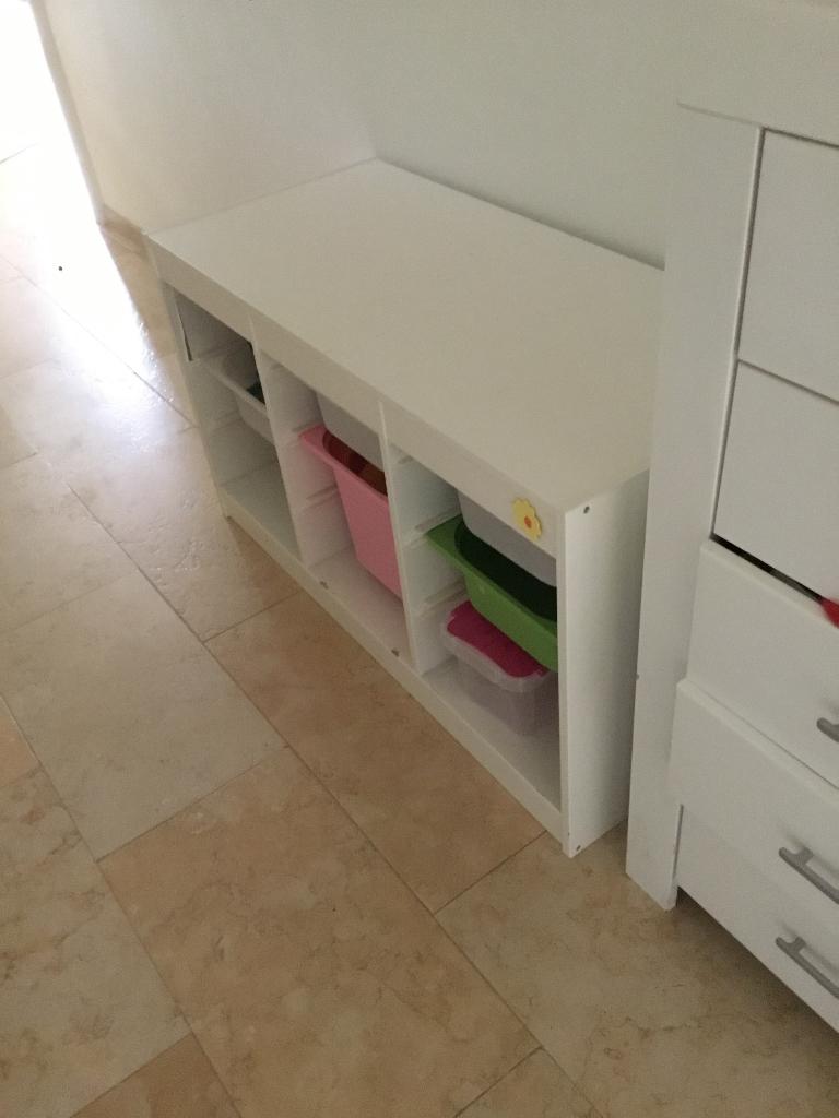 Trofastkast Ikea wit, Kinderen en Baby's, Kinderkamer | Overige Meubels, Ophalen, Gebruikt, Overige typen