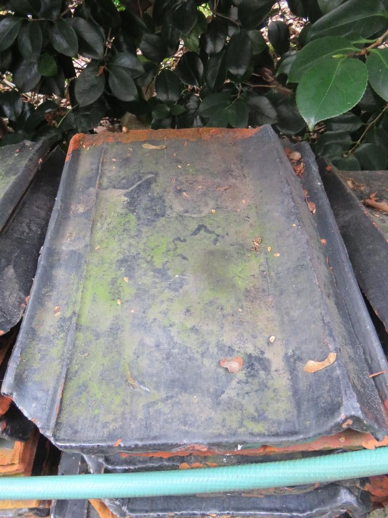 dakpannen, Ophalen, Gebruikt, Steen of Klei, Zwart