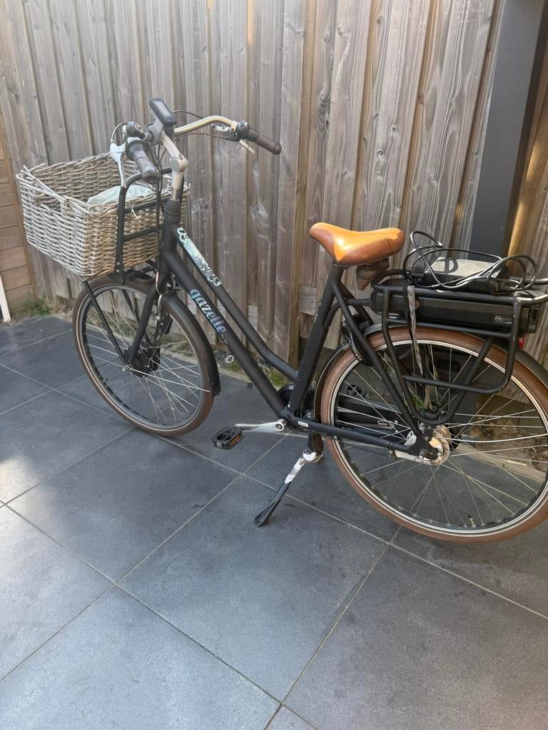Gazelle fiets panasonic elektrische, 56 cm of meer, Ophalen, Gebruikt, Versnellingen