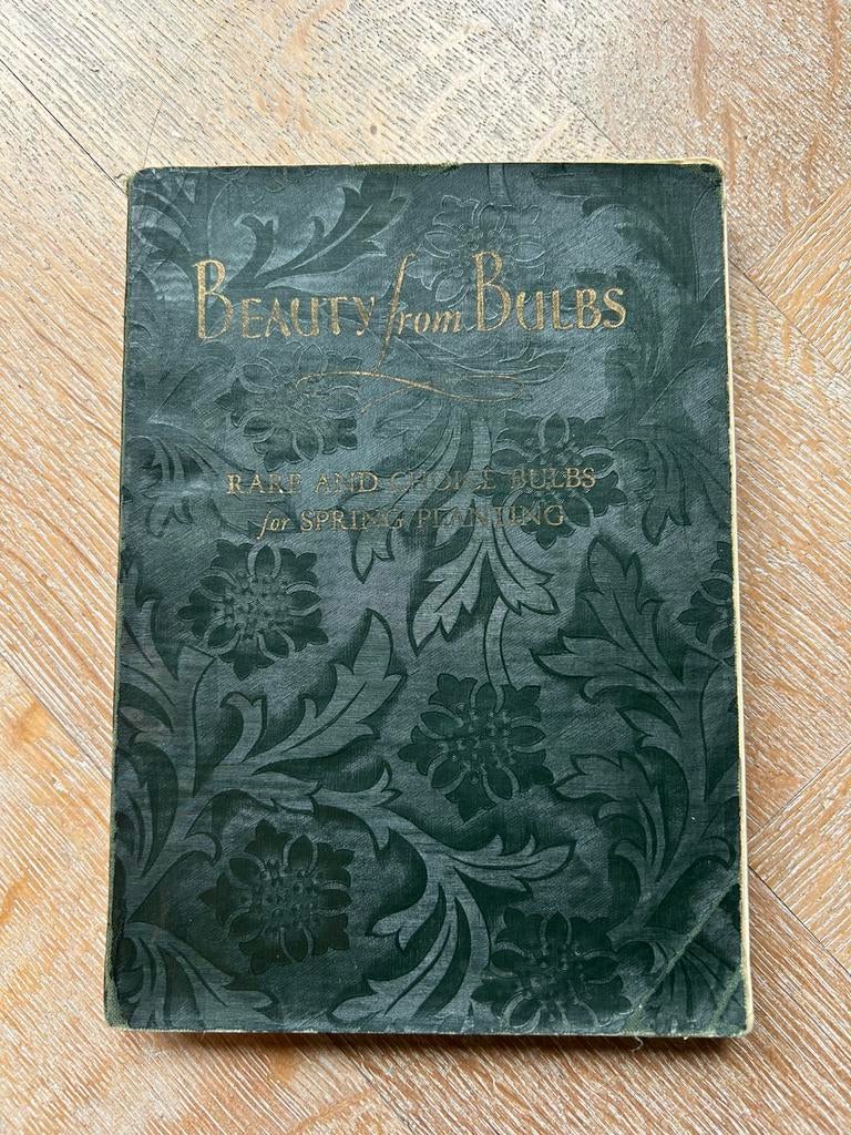 Antiek boekje bloembollen 1930, Antiek en Kunst, Ophalen of Verzenden
