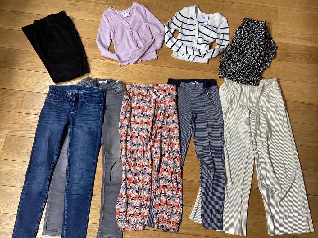 Kinderkleding maat 140 meisje, Kinderen en Baby's, Kinderkleding | Maat 140, Ophalen of Verzenden, Zo goed als nieuw, Meisje, Broek