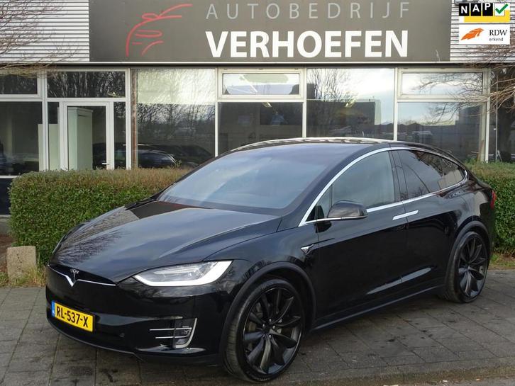 Tesla Model X 100D - HOUT AFW - AUTOPILOT - PARK CAMERA - OR, Auto's, Tesla, Bedrijf, Te koop, Model X, 4x4, ABS, Achteruitrijcamera