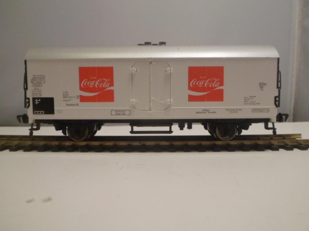 fleischmann koelwagon Coca-Cola, Gelijkstroom, Fleischmann, Wagon, Ophalen of Verzenden