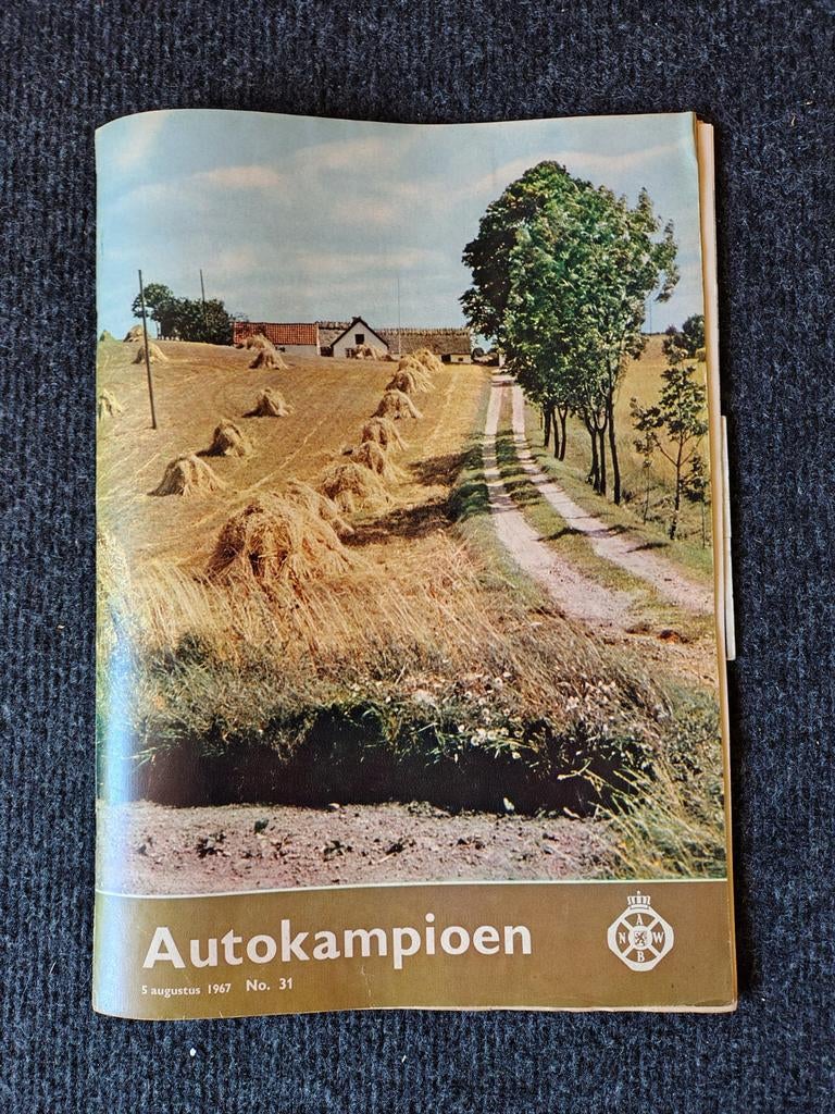 Autokampioen 5 augustus 1967 - Trabant Hycomat, Boeken, Auto's | Folders en Tijdschriften, Ophalen of Verzenden