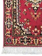 Vintage oosters Tabriz vloerkleed medallion rood 63x108cm, 100 tot 150 cm, Onbekend, Zo goed als nieuw, Onbekend