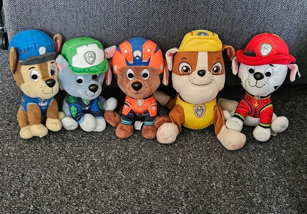 Paw patrol knuffels, Ophalen of Verzenden, Zo goed als nieuw