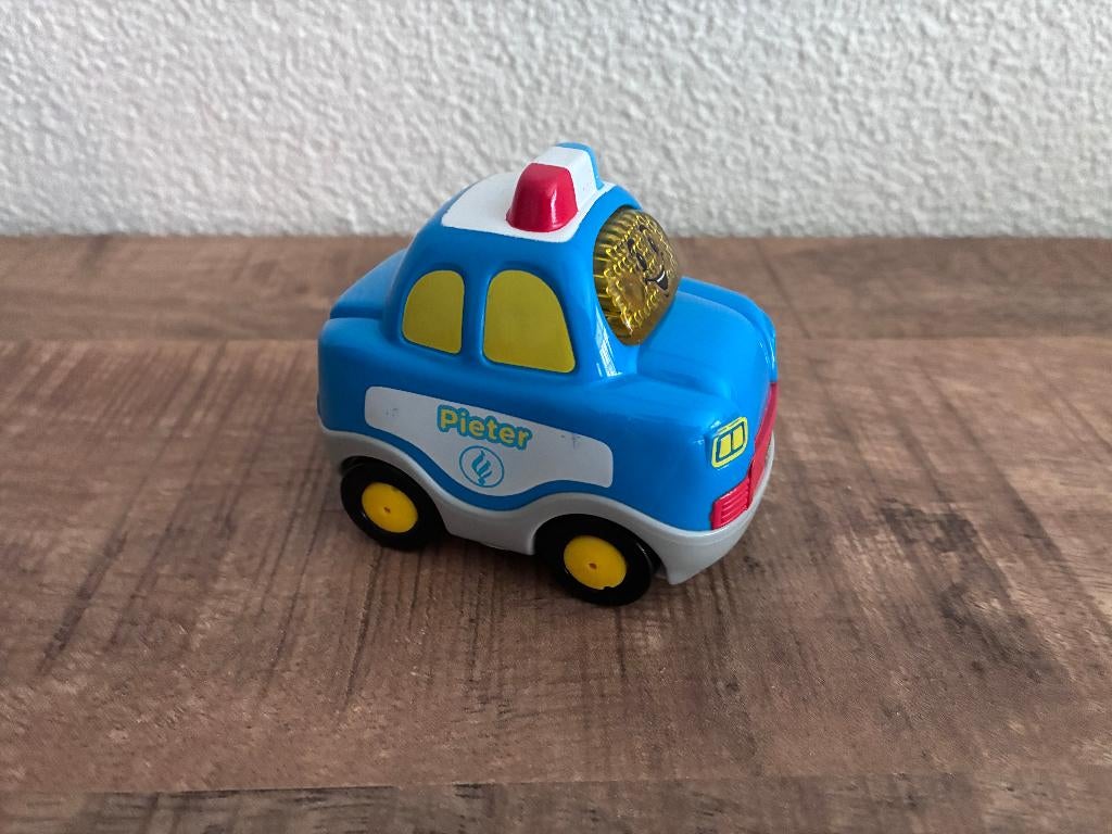 Vtech Toet Toet auto's Pieter Politie in PRIMA staat., Ophalen of Verzenden, Gebruikt, 6 maanden tot 2 jaar