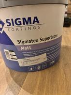 Sigma Latex, Doe-het-zelf en Verbouw, Verf, Beits en Lak, 5 tot 10 liter, Ophalen, Nieuw, Overige kleuren