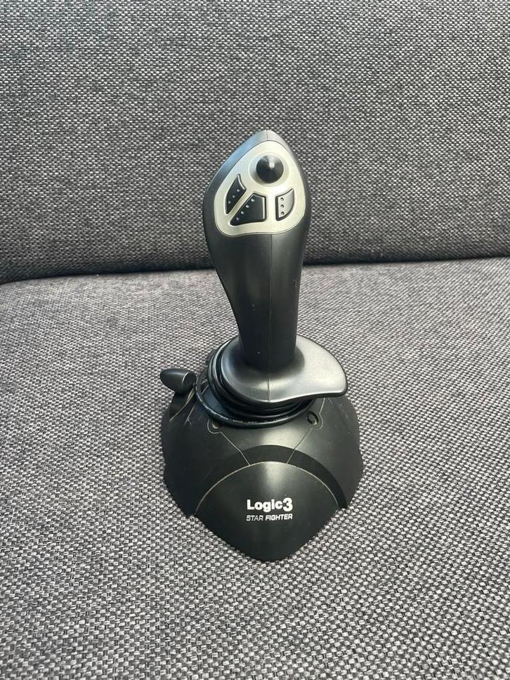 Logic3 Star Fighter Joystick - USB, Computers en Software, Joysticks, Gebruikt, Ophalen of Verzenden