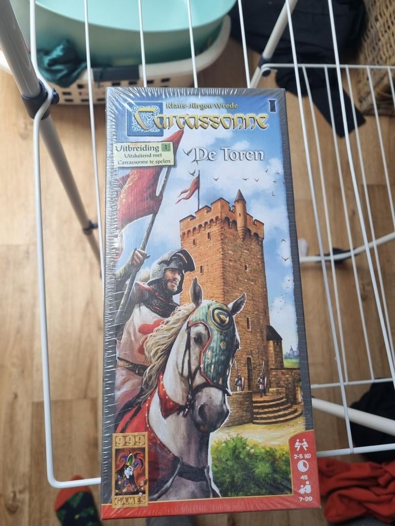 carcassonne uitbreiding de toren, Hobby en Vrije tijd, Gezelschapsspellen | Bordspellen, Ophalen of Verzenden, Nieuw