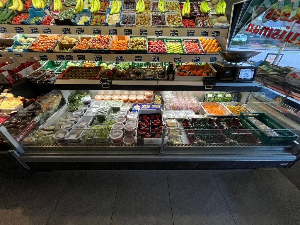 koeleiland / zelfbedieningstoonbank, Ophalen