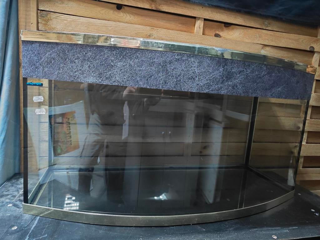 Panorama aquarium - Aquaja - 80x35x42 cm, Ophalen, Zo goed als nieuw, Leeg aquarium