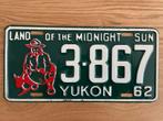 Yukon 1962 GOLDMINER 4 kleuren KENTEKENPLAAT nummerbord, Verzenden, Gebruikt, Auto's