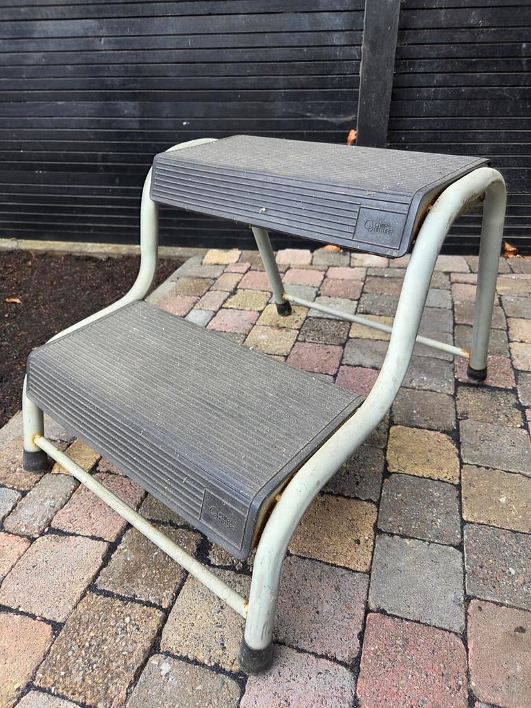 Oerdegelijk Camp+Nature caravan trapje / opstapje, Ophalen of Verzenden, Gebruikt