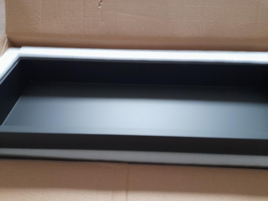 Nieuw in doos badkamer inbouwnis zwart mat 90x30x10, Ophalen, Overige typen, Nieuw, 50 tot 100 cm