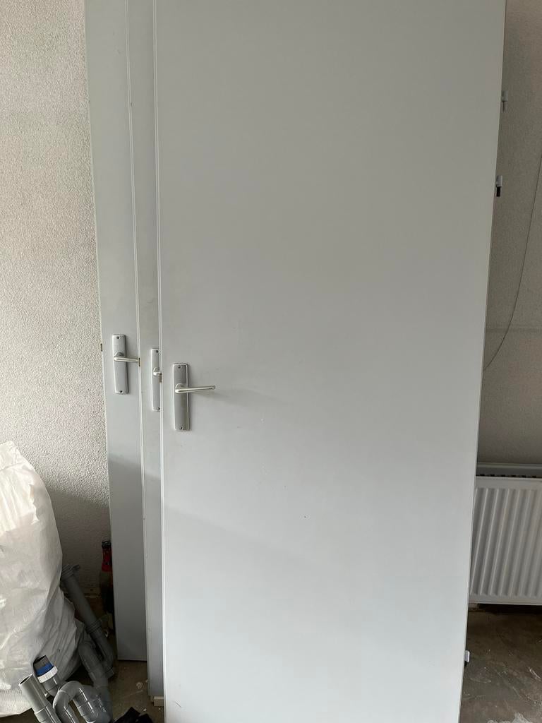GRATIS opdekdeuren: 8 standaard, 2 brandwerend, 1 met glas, Ophalen, Gebruikt, 80 tot 100 cm, Binnendeur
