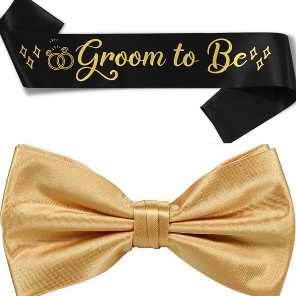 Vrijgezellenfeest set Groom to Be 3-delig, Zwart, Nieuw, Ophalen of Verzenden, Accessoires