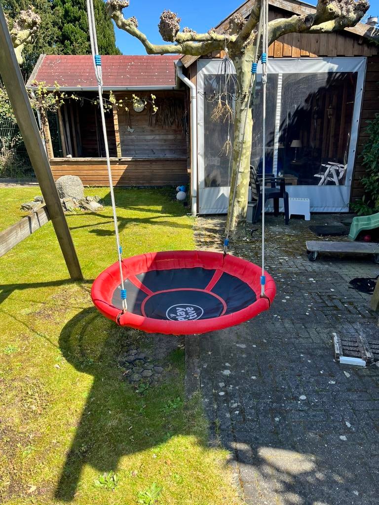 REDCAMP Nestschommel voor kinderen, 110 cm, voor binnen en buiten