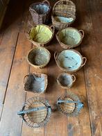 DIV rieten mandjes gratis ophalen, Ophalen of Verzenden, Gebruikt, Riet, Mand