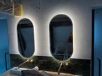 Twee INK spiegels SP27 40x3x80 met verlichting en verwarming, Minder dan 50 cm, Ophalen of Verzenden, Zo goed als nieuw, Minder dan 100 cm