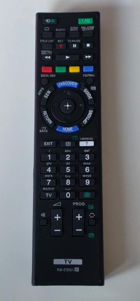 Sony RM-ED061 TV Afstandsbediening (Kopie), Ophalen of Verzenden, Zo goed als nieuw, Tv