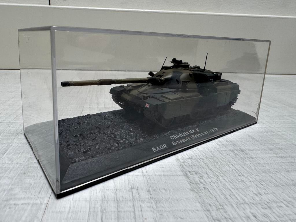 DeAgostini 1:72 Chieftan MKV BAOR Belgium 1979, Ophalen of Verzenden, Zo goed als nieuw, Auto