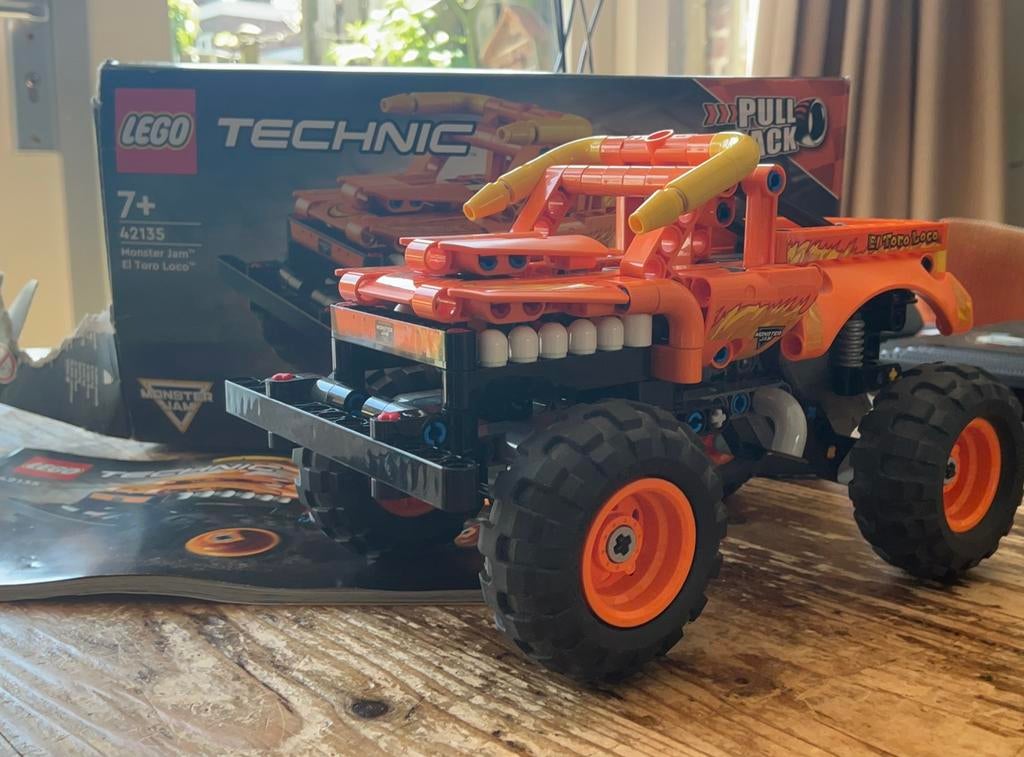 Lego technic Monster Jam, Ophalen of Verzenden, Zo goed als nieuw