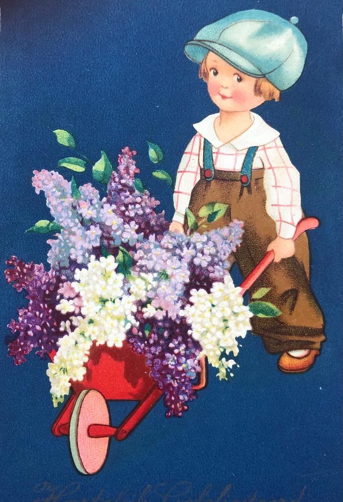 SERINGEN - ‘n kruiwagen vol!, Ophalen of Verzenden, 1920 tot 1940, Gelopen, Kinderen