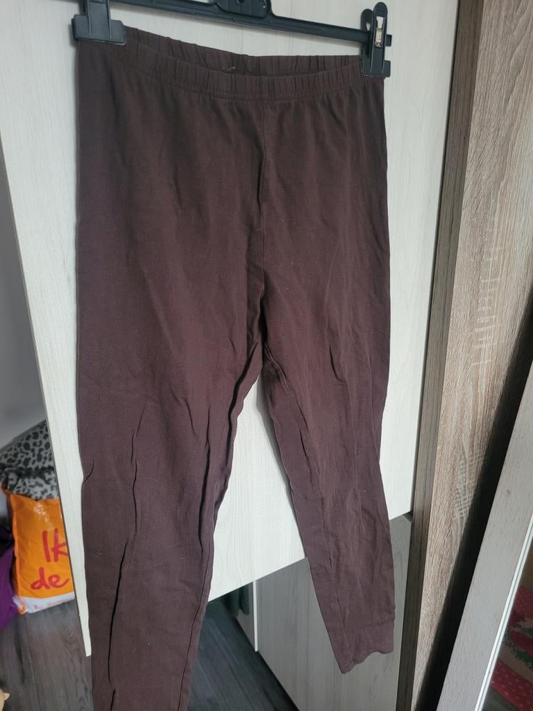Bruine dame legging maat 38/M, Kleding | Dames, Leggings, Maillots en Panty's, Legging, Maat 36/38 (S), Bruin, Ophalen of Verzenden
