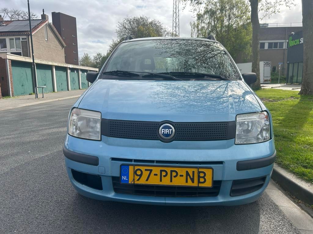 Fiat Panda 1.1 40KW 2004 Blauw, Auto's, Fiat, Voorwielaandrijving, 54 pk, Origineel Nederlands, Bedrijf