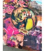 Prachtige Mode Sjaal Bloemen, Beiers & Berglandschap – 88 cm, Kleding | Dames, Mutsen, Sjaals en Handschoenen, Ophalen of Verzenden