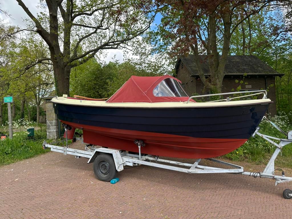 Perfecte sloep 6 meter met inboord diesel en trailer, 10 tot 30 pk, Binnenboordmotor, Diesel, Ophalen of Verzenden
